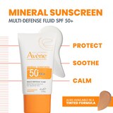Avene Mineral Sunscreen Multi-Defense Fluid, SPF 50+, 1.3 OZ, thumbnail image
