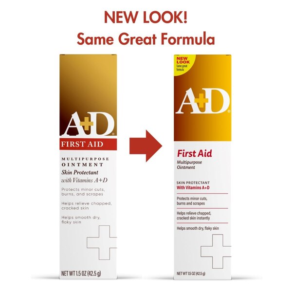 A+D First Aid Ointment with Vitamin A and D