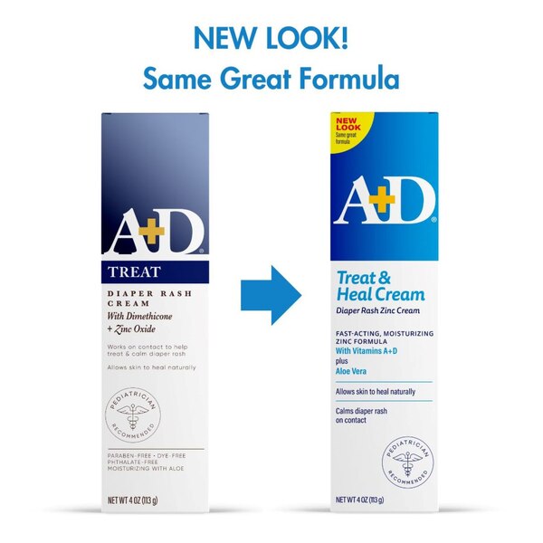 A + D Zinc Oxide Ointment, 4 OZ
