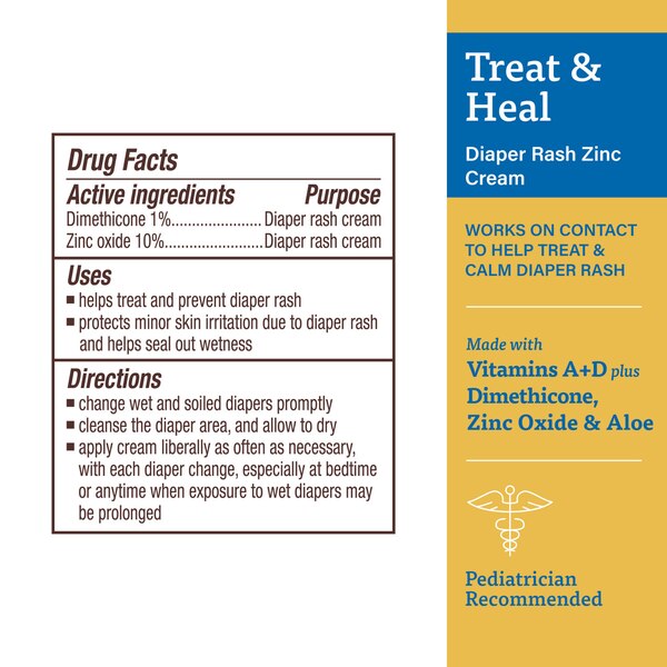 A + D Zinc Oxide Ointment, 4 OZ