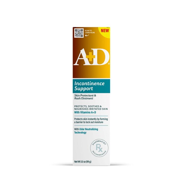 A+D Incontinence Support Ointment Tube, 3.5OZ