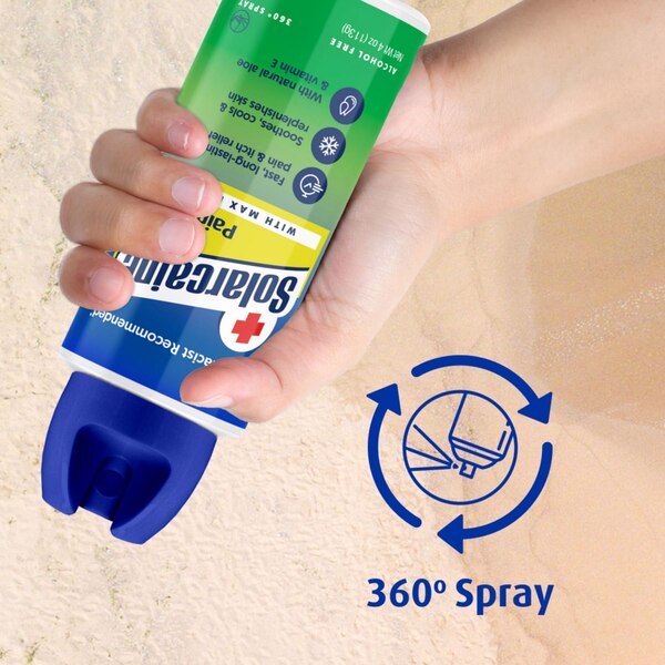 Solarcaine Burn Pain Relief Spray, 4.0 OZ