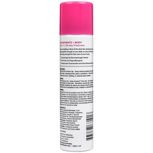 FDS Intimate + Whole Body Extra Strength Spray, 2 OZ