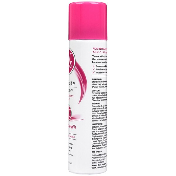 FDS Intimate + Whole Body Extra Strength Spray, 2 OZ