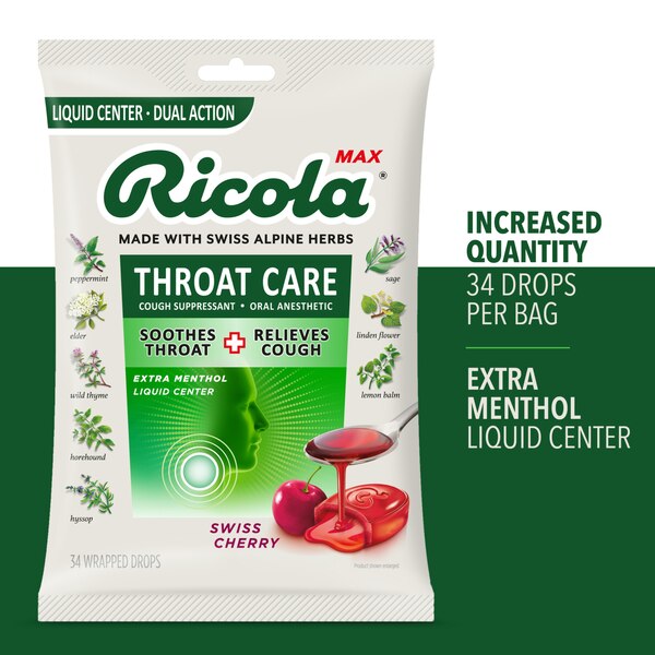 Ricola Max Throat Care Cough Drops