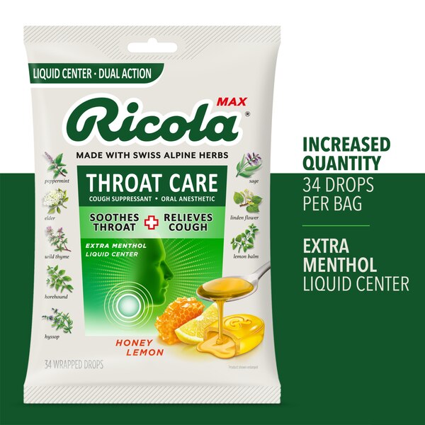 Ricola Max Throat Care Cough Drops