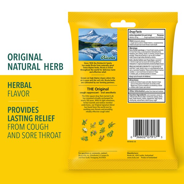 Ricola Natural Herb Cough Drops