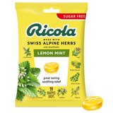 Ricola Sugar Free Cough Suppressant Throat Drops, thumbnail image