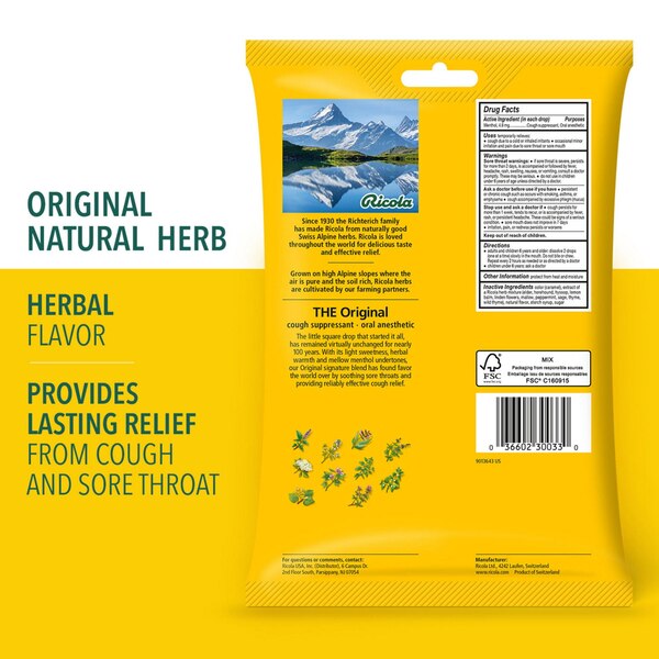 Ricola Natural Herb Cough Drops