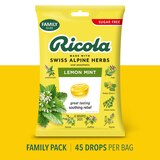 Ricola Sugar Free Cough Suppressant Throat Drops, thumbnail image