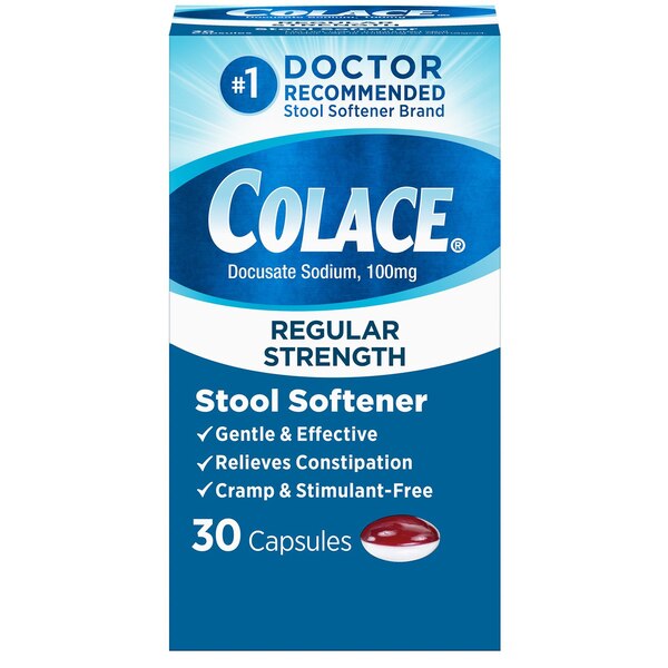 Colace Laxative Docusate Sodium Capsules