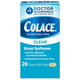 Colace Clear Stool Softener Soft Gels, thumbnail image 1 of 4
