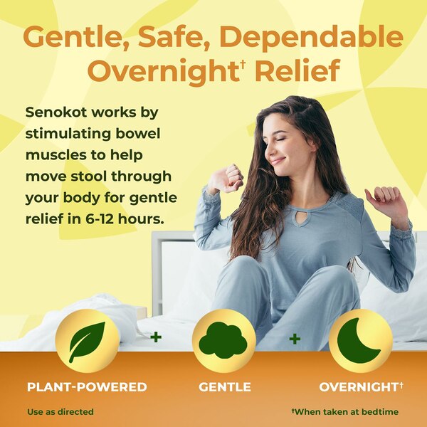 Senokot Extra Strength Standardized Senna Concentrate Tablets