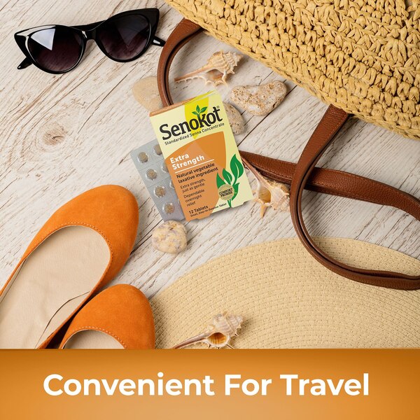Senokot Extra Strength Standardized Senna Concentrate Tablets