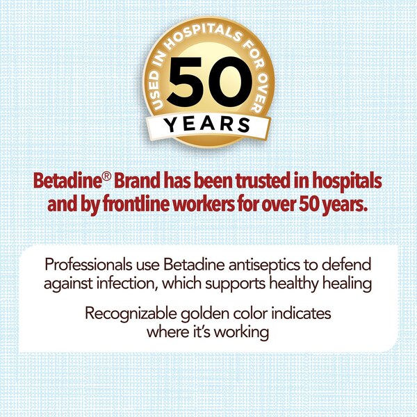 Betadine First Aid Solution, 8 OZ