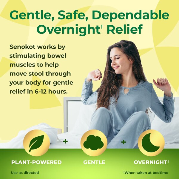 Senokot Regular Strength Laxative Tablets