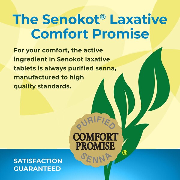 Senokot-S Dual-Action Laxative and Stool Softner Tablets