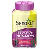 Senokot Dietary Supplement Laxative* Gummies, Mixed Berry, 60 CT, thumbnail image