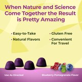 Senokot Dietary Supplement Laxative Gummies, Blueberry Pomegranate, 60 CT, thumbnail image 5 of 6