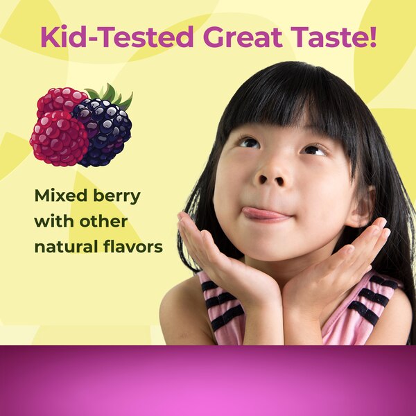 Senokot Dietary Supplement Laxative* Kids Gummies, Mixed Berry Flavor, 40 CT