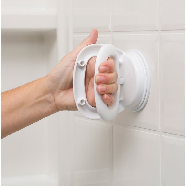 MHI Safe-er-Grip Traveler Balance Assist Grab Bar, White