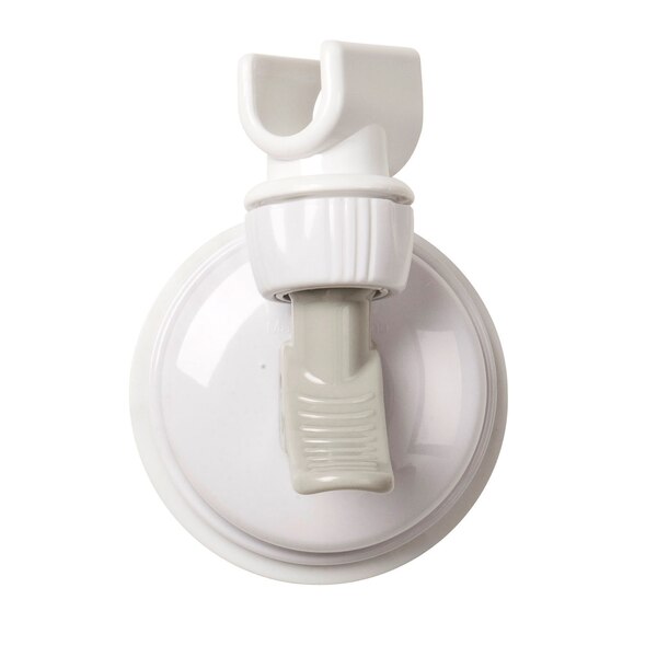MHI Safe-er-Grip Portable Shower Arm Holder, White