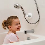 MHI Safe-er-Grip Portable Shower Arm Holder, White, thumbnail image