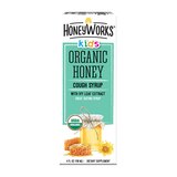 HoneyWorks Kids Organic Honey Soothing Cough Syrup, 4 OZ, thumbnail image