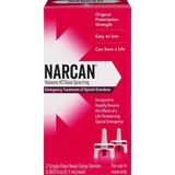 NARCAN Nasal Spray Emergency Opioid Overdose Treatment, 2 CT, thumbnail image