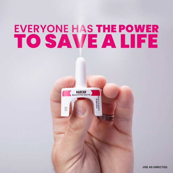 NARCAN Nasal Spray Emergency Opioid Overdose Treatment, 2 CT