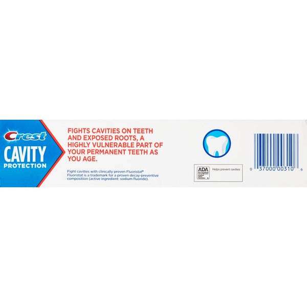 Crest Cavity Protection Regular Toothpaste, 8.2 OZ