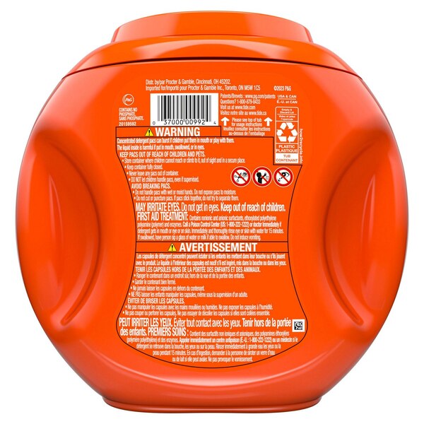Tide PODS Liquid Laundry Detergent Pacs, Spring Meadow Scent, 42 ct