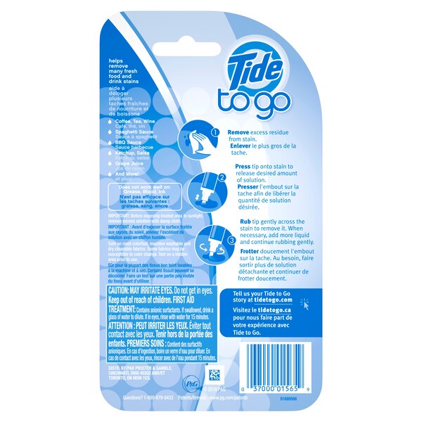 Tide To Go Instant Stain Remover Pen