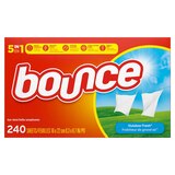 Bounce Fabric Softener Dryer Sheets, thumbnail image 2 of 10