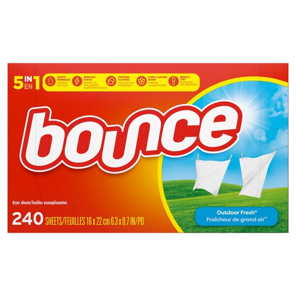Bounce Fabric Softener Dryer Sheets