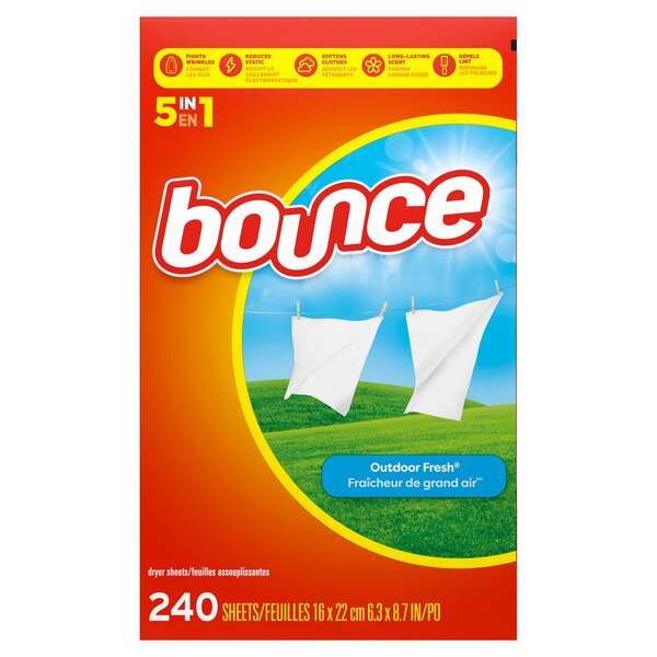 Bounce Fabric Softener Dryer Sheets