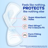Always Infinity Feminine Pads for Women with Wings, Size 1 Regular, Unscented, 36 CT, thumbnail image
