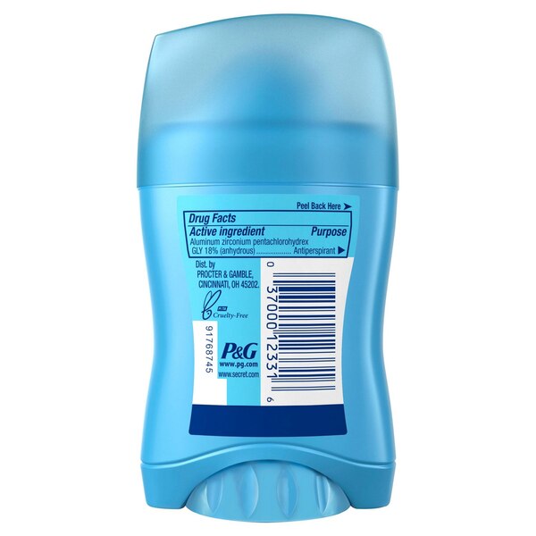 Secret Invisible Solid Antiperspirant and Deodorant Stick, Powder Fresh, 1.6 OZ
