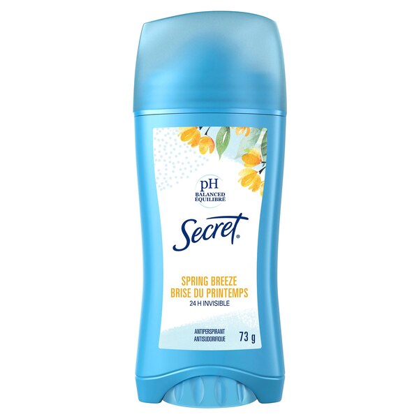 Secret Invisible Solid Antiperspirant Deodorant, Spring Breeze, 2.6 OZ
