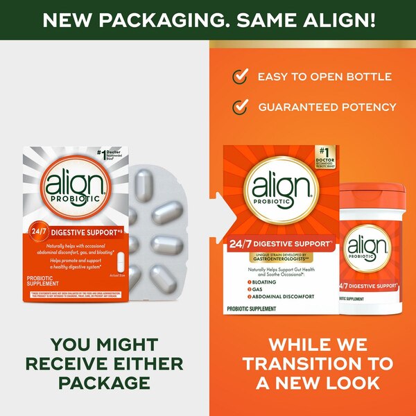 Align Probiotic Supplement Digestive Capsules