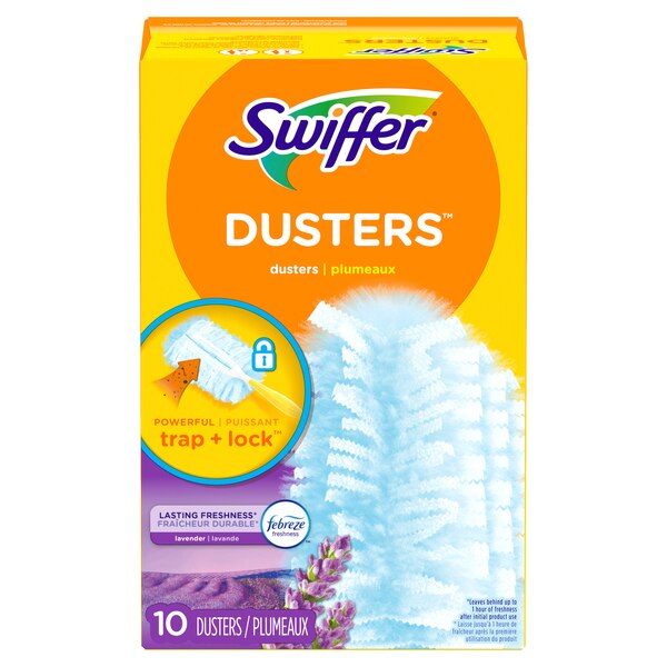 Swiffer Duster Multi-Surface Refills, Febreze Lavender Scent, 10 ct