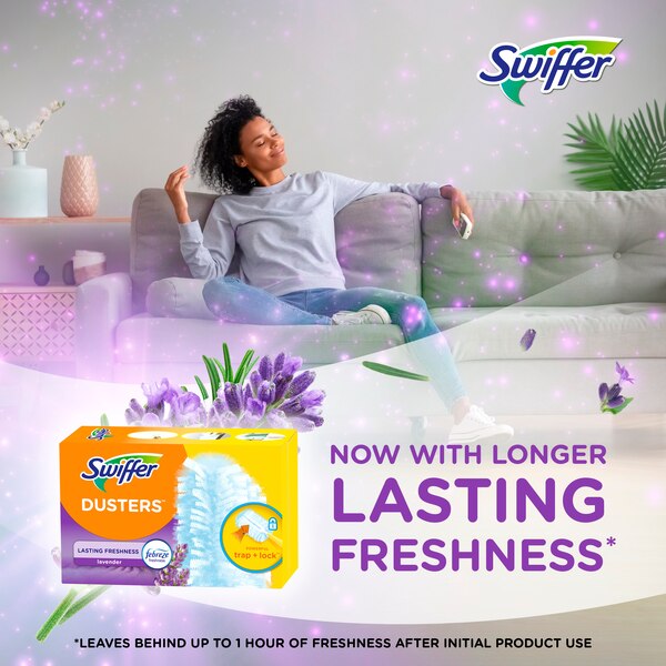 Swiffer Duster Multi-Surface Refills, Febreze Lavender Scent, 10 ct