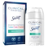 Secret Clinical Strength 48-Hour Antiperspirant & Deodorant Stick, Free & Sensitive, 1.6 OZ, thumbnail image