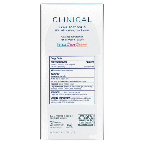 Secret Clinical Strength 48-Hour Antiperspirant Stick