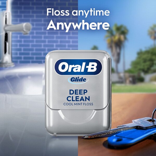 Oral-B Glide Pro-Health Deep Clean Floss, Cool Mint