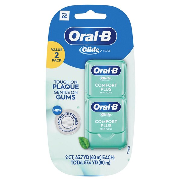 Oral-B Glide Pro-Health Comfort Plus Floss, Mint