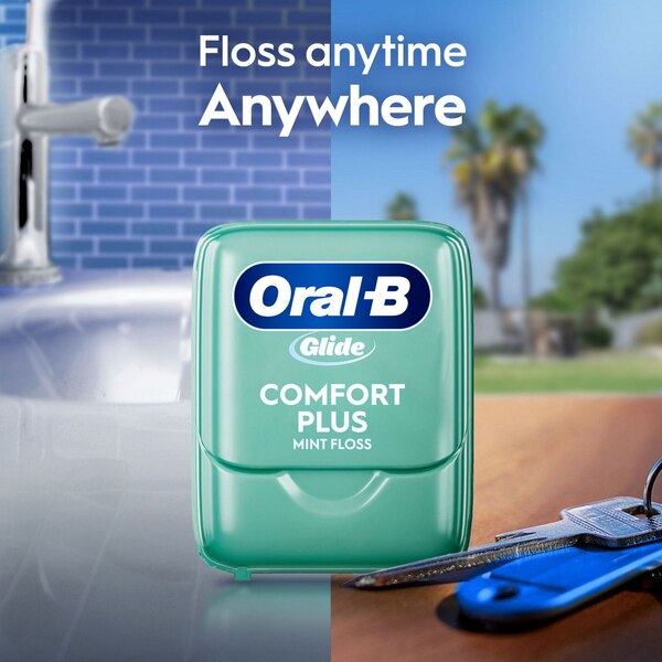 Oral-B Glide Pro-Health Comfort Plus Floss, Mint