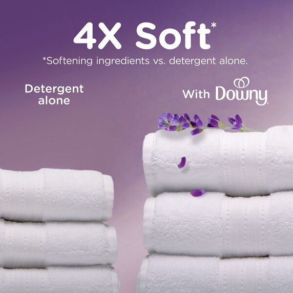 Downy Ultra Soft + Calm Liquid Fabric Softener, Lavender & Vanilla Bean, 38 fl oz