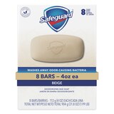 Safeguard Triclocarban Antibacterial Deodorant Bar Soap, Beige, 8 CT, thumbnail image