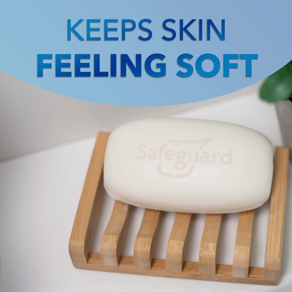 Safeguard Triclocarban Antibacterial Deodorant Bar Soap, White with Touch of Aloe, 8 CT
